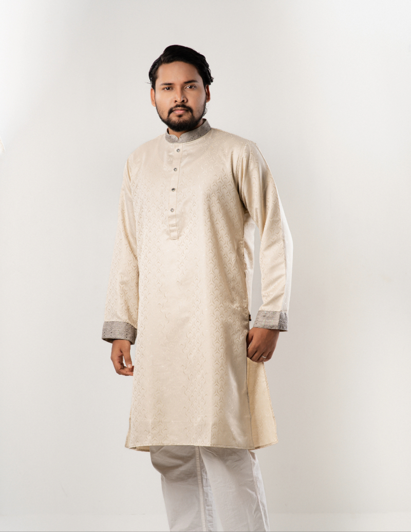 Bamiyan - Premium Contrast Panjabi